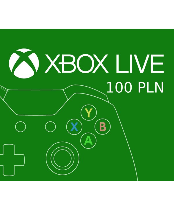XBOX Live 100 PLN Prepaid Card PL Xbox One Key OTHER